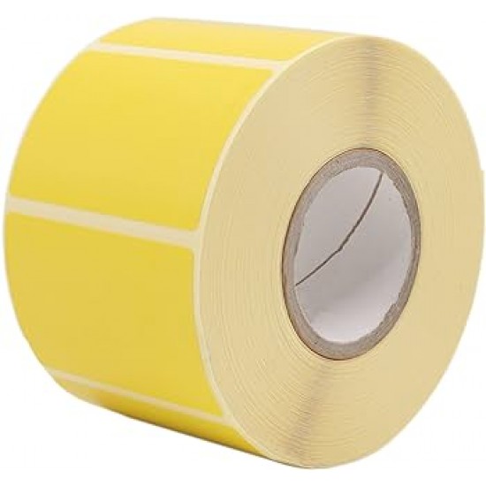 Thermal Sarı Etiket (Reçete Tarif Etiketi) 500 lü
