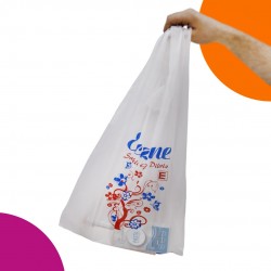 Eczane Poşeti 27x45 Cm Orta Boy Atlet Çiçek Desenli (1 Kg)