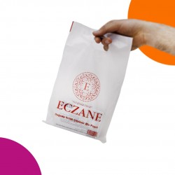 Eczane Poşeti El Geçme 17x27 Cm Küçük Boy (1 Kg)